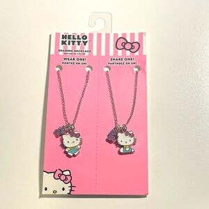 Hello Kitty Sharing Necklace siblings
